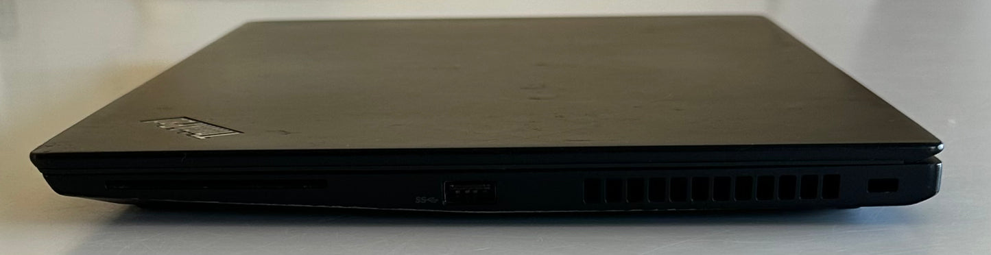 Lenovo Thinkpad T480s / 14" HD / i7 8550u / 8 gb Ram / 256gb SSD / Win 11