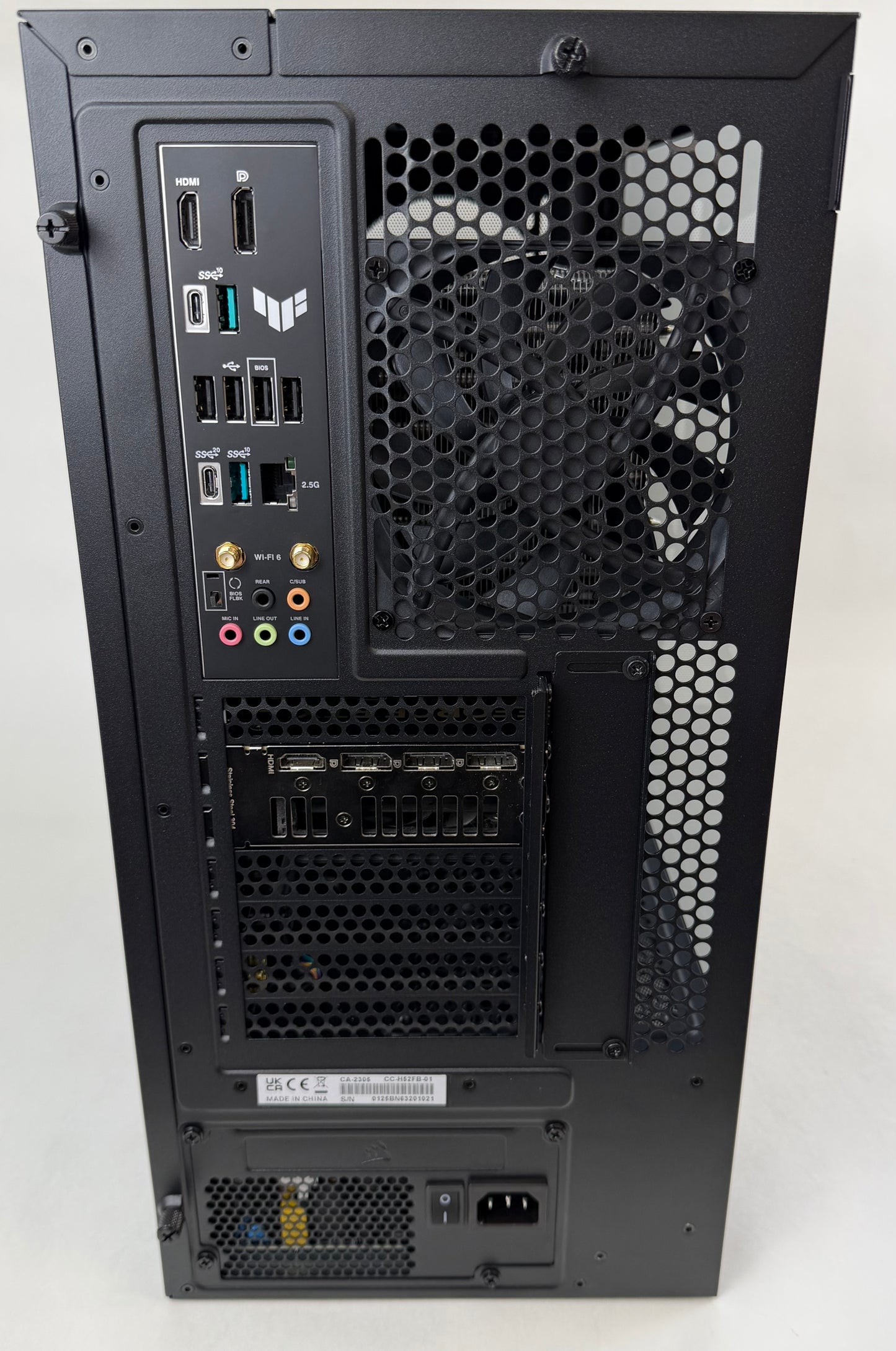Gamer PC / Ryzen 7 7800X3D / 32gb DDR5 / RTX 4080 Super 16gb / 1TB Nvme SSD / Windows 11