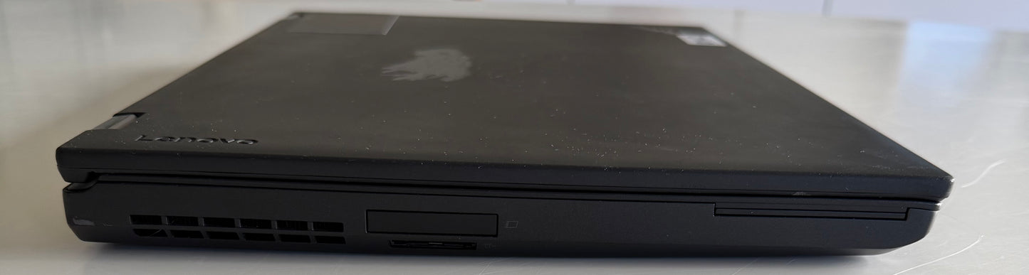 Lenovo Thinkpad P50 / 15" HD / i7 6700HQ / Quadro M1000M 4gb / 16gb Ram / 256gb SSD / Win 11