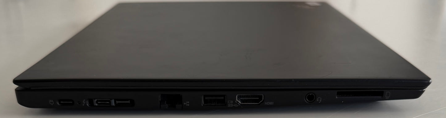 Lenovo Thinkpad T480s / 14" FHD / i5 8350u / 8gb Ram / 256gb SSD / Win 11