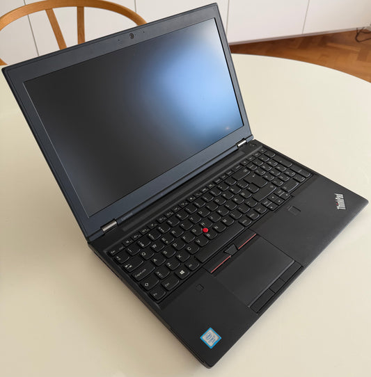 Lenovo Thinkpad P50 / 15" HD / i7 6700HQ / Quadro M1000M 4gb / 16gb Ram / 256gb SSD / Win 11